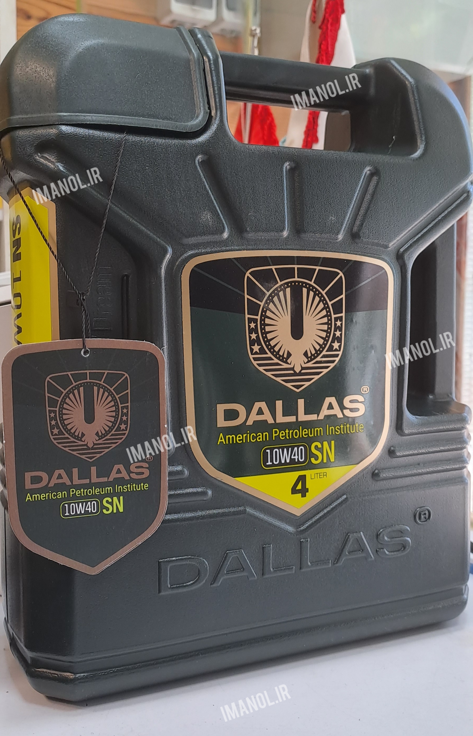 روغن موتور دالاس DALLAS چهار لیتری ۱۰W40 گرید SN