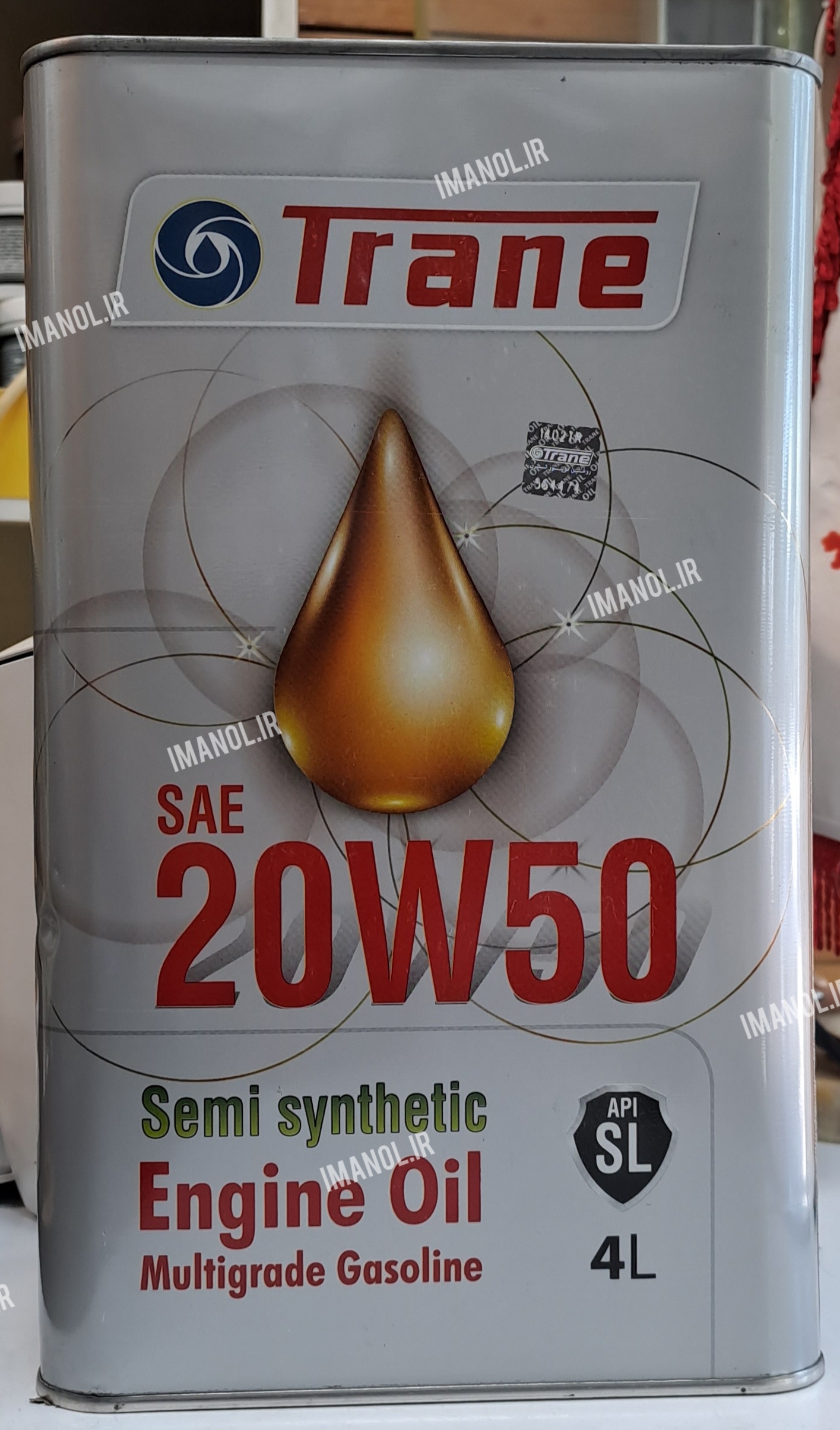 روغن موتور ترن ۲۰w50 چهار لیتری SL