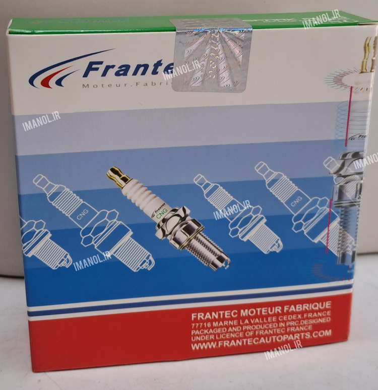 شمع فرانتک تک پلاتین Frantec CNG کیفیت مطلوب پک ۴ عددی