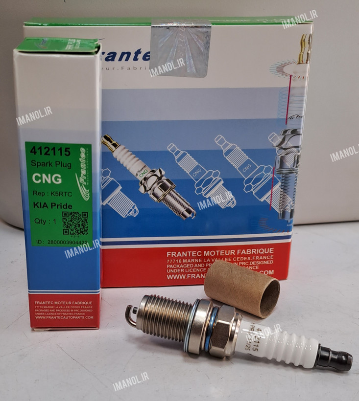 شمع فرانتک تک پلاتین Frantec CNG کیفیت مطلوب پک ۴ عددی