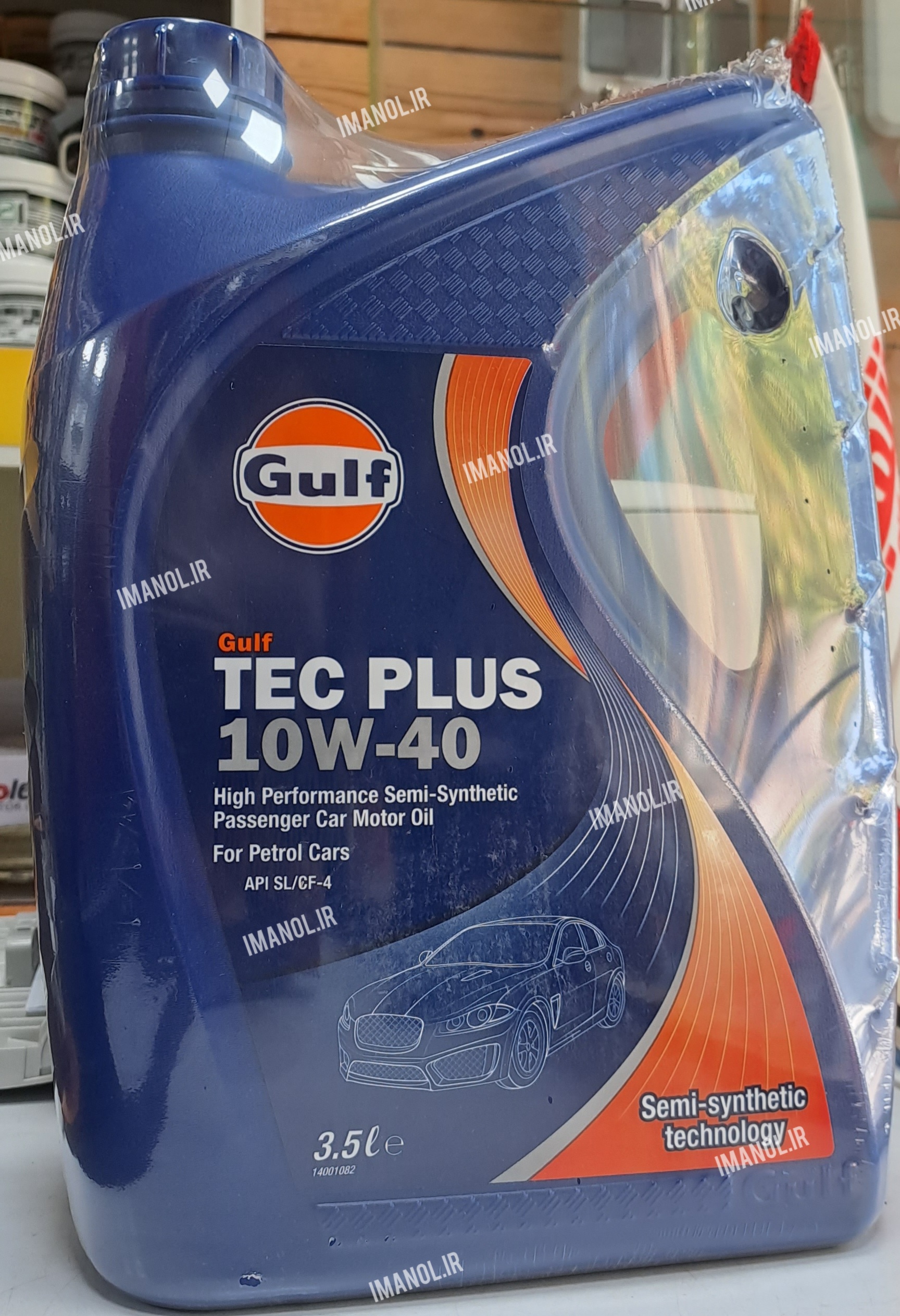 روغن موتور گالف ۳،۵ لیتری ۱۰w40 گرید SL/CF