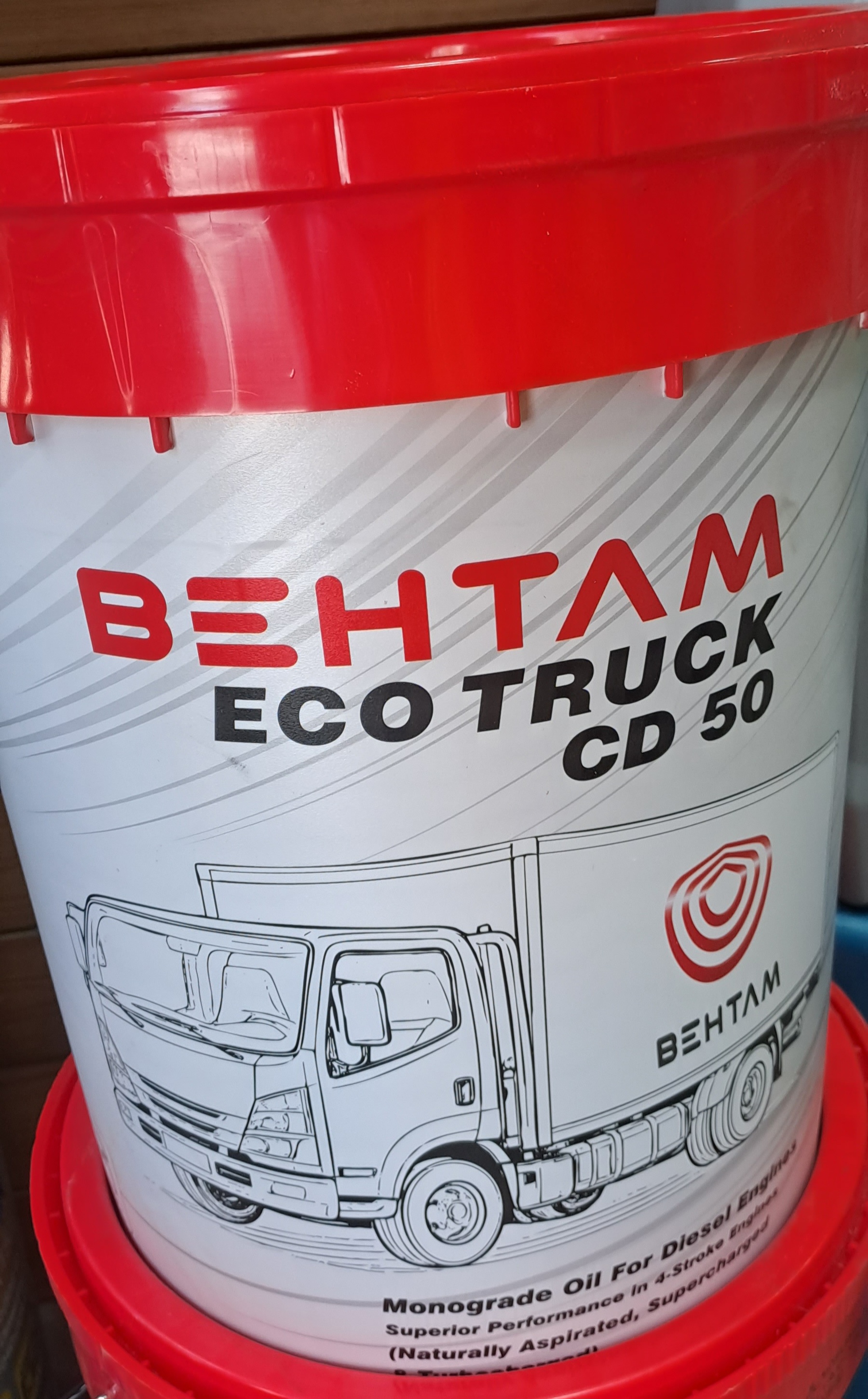 روغن موتور بهتام Eco Truck بیست لیتری ۵۰ CD