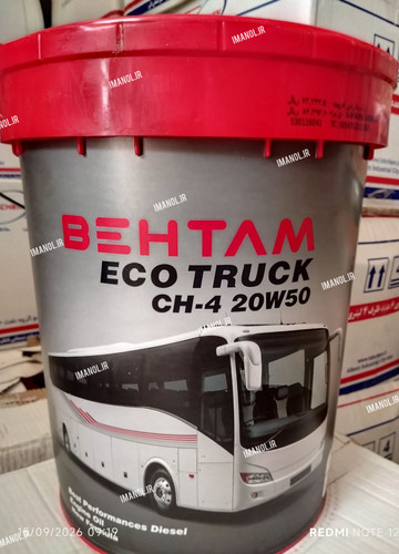 روغن موتور بهتام Eco Truck بیست لیتری CH4 20w50