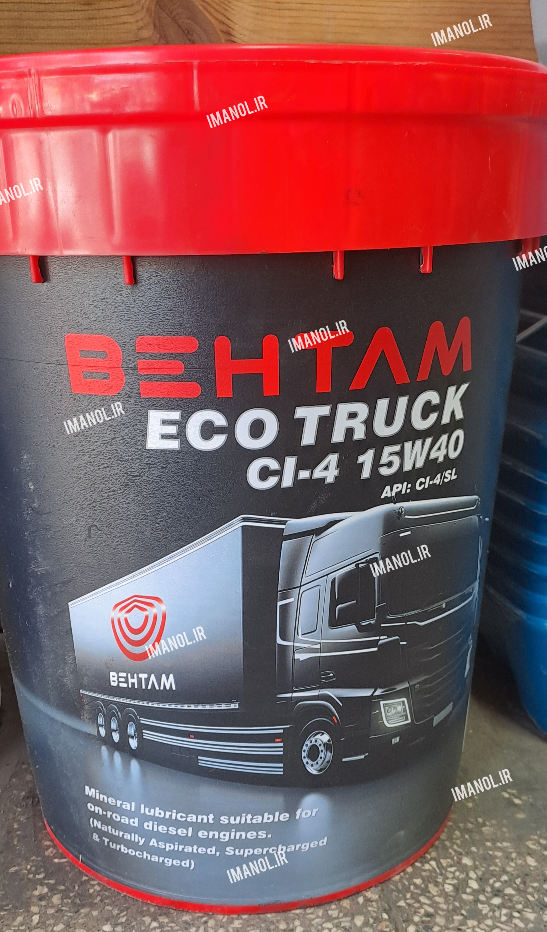 روغن موتور بهتام Eco Truck ۲۰ لیتری CI4 15w40