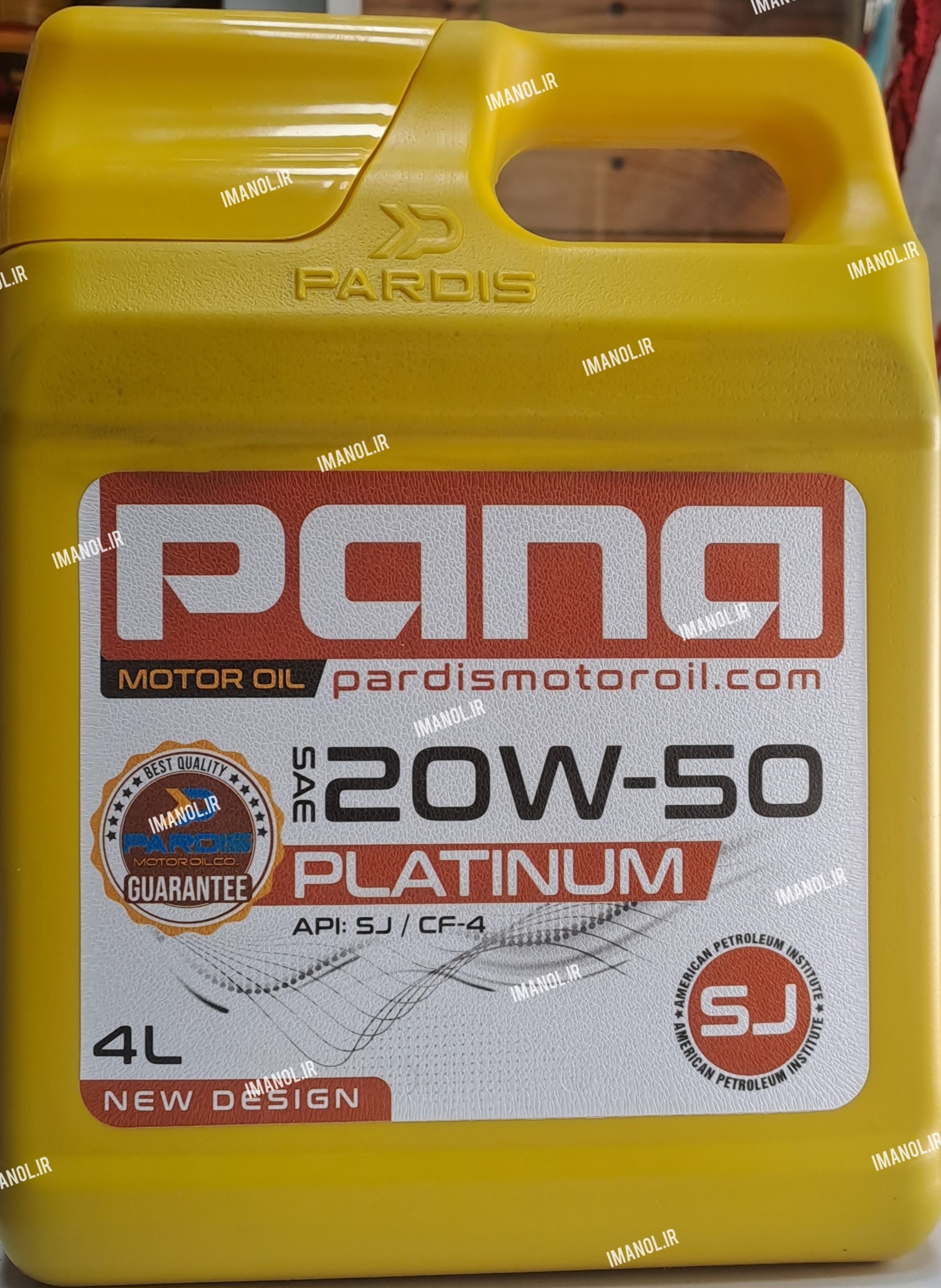 روغن موتور پانا  PANA چهار لیتری ۲۰w۵۰ گرید SJ-CF4