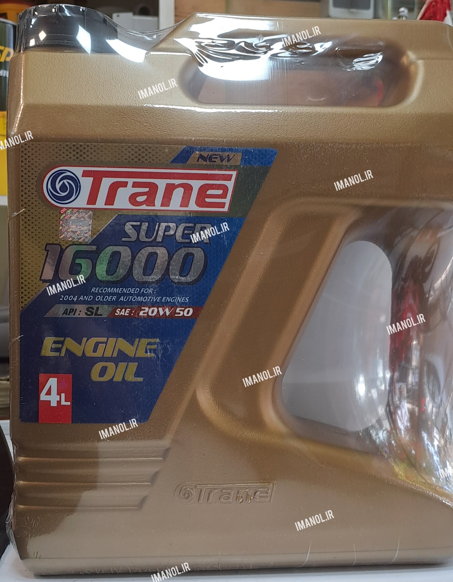 روغن موتور ترن Trane ۲۰w50 چهار لیتری گرید SL